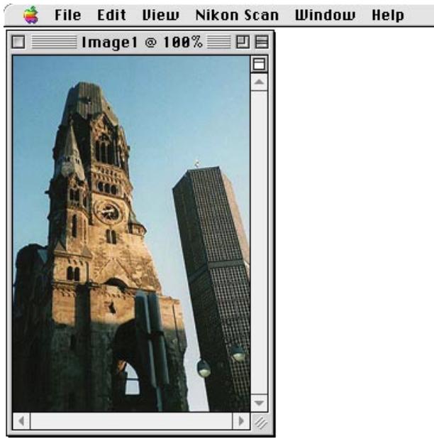 NIKON SCAN 3 - The Menu Bar (Macintosh) - 1