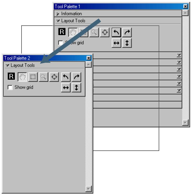 NIKON SCAN 3 - - Opening a tool palette in a separate window - 1