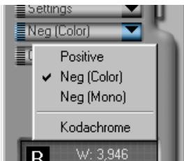 NIKON SCAN 3 - Step 3—Select the media type - 1