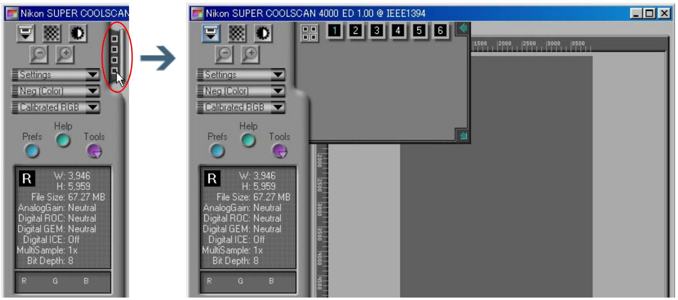NIKON SCAN 3 - Step 5—Select the frames to be scanned - 1
