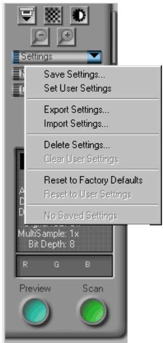 NIKON SCAN 3 - Reusing Settings - 1