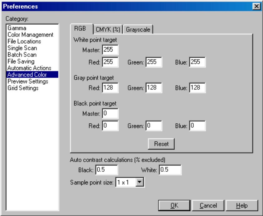 NIKON SCAN 3 - The Advanced Color Tab - 1