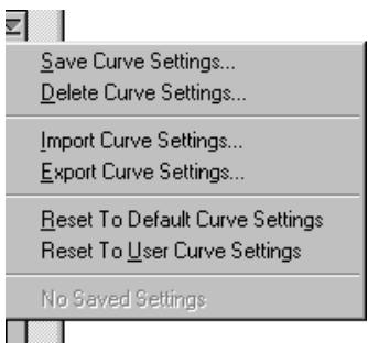 NIKON SCAN 3 - The Curves Settings Menu - 1