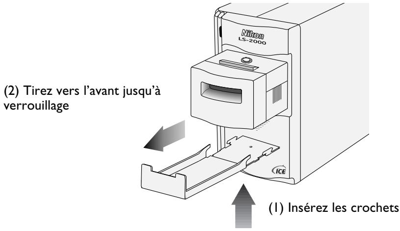 NIKON SUPER COOLSCAN LS2000 - Utilisation de l'adaptateur pour film en bande (SA-20) - 2