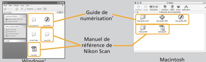 NIKON SUPER COOLSCAN LS5000 ED - CD manuel de référence de Nikon Scan/ guide de numérisation - 1