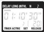 NIKON TELECOMMANDE FILAIRE MC-36 - Indikatorerna TIMER ACTIVE, SET och RELEASE - 1