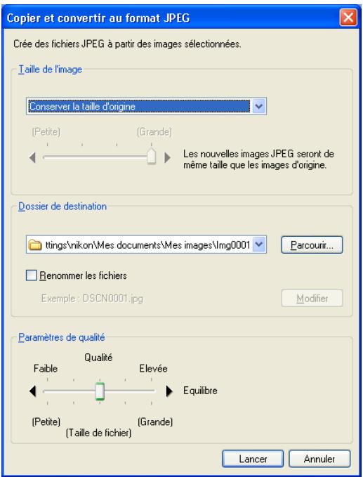 NIKON VIEW 6 - Copie et conversion en format JPEG (windows uniquement) - 1