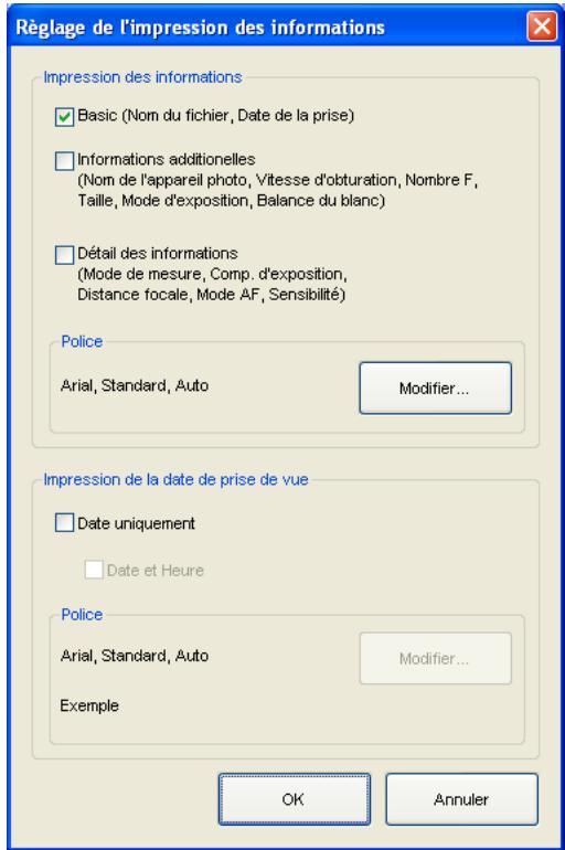 NIKON VIEW 6 - Définition des informations - 1