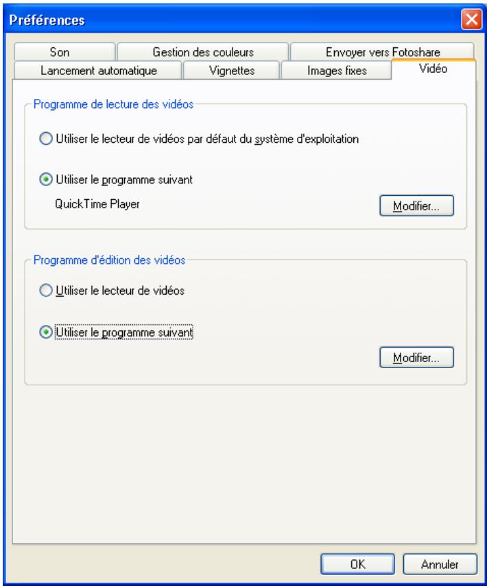 NIKON VIEW 6 - Sélection d'un programme de lecture de vidéos - 1