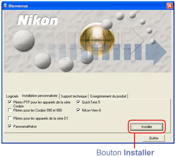 NIKON VIEW 6 - Étape 2: installes les logiciels sélectionnés - 1