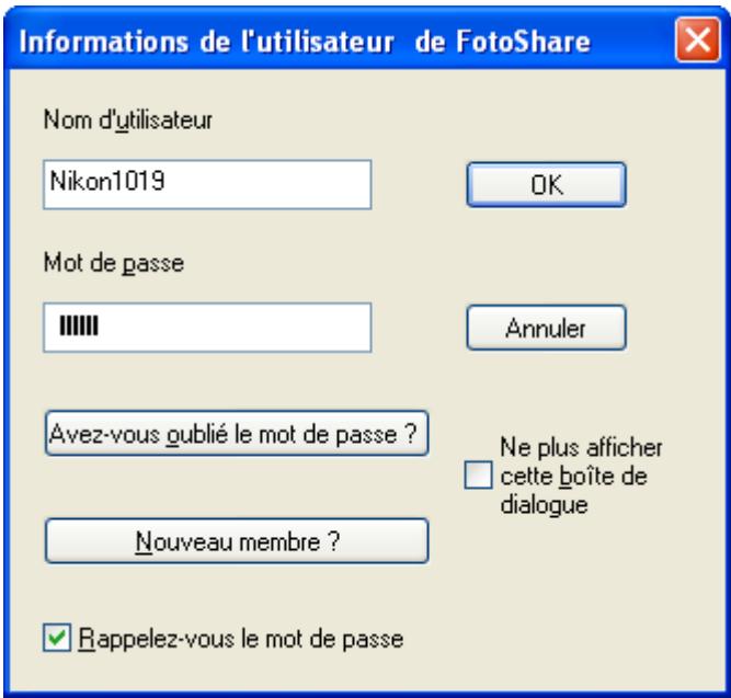 NIKON VIEW 6 - Sélectionner le serveur proxy sous macintosh - 4