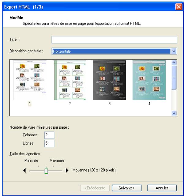 NIKON VIEW 6 - Exporter au format HTML - 1