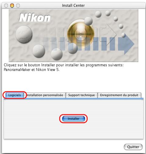 NIKON VIEW 6 - Étape 1: sélectionnez les logiciels que vous souhaitez utiliser - 1