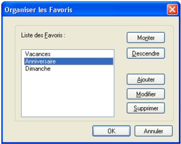 NIKON VIEW 6 - Organiser les favoris - 1