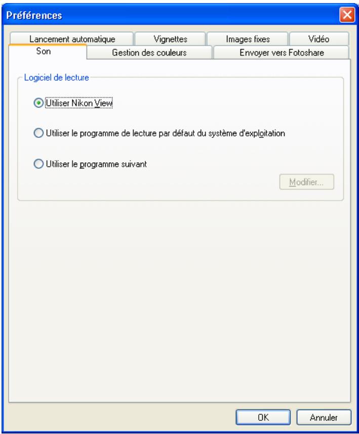 NIKON VIEW 6 - Sélection du logiciel de lecture - 1