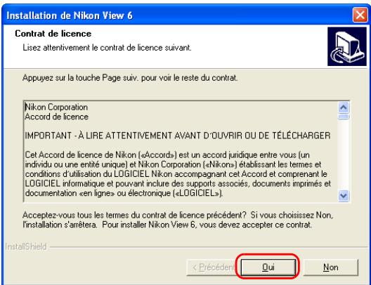 NIKON VIEW 6 - — Acceptez l'accord de licence - 1