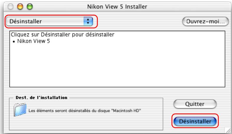 NIKON VIEW 6 - Étape 2: déinstaller nikon view 5 - 1
