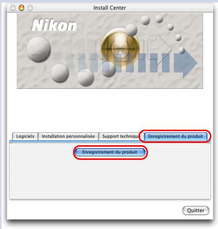 NIKON VIEW 6 - Enregistrement du produit - 1