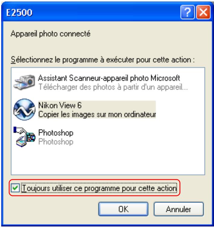 NIKON VIEW 6 - Case à cocher toujours effectuer l'action suivante - 1