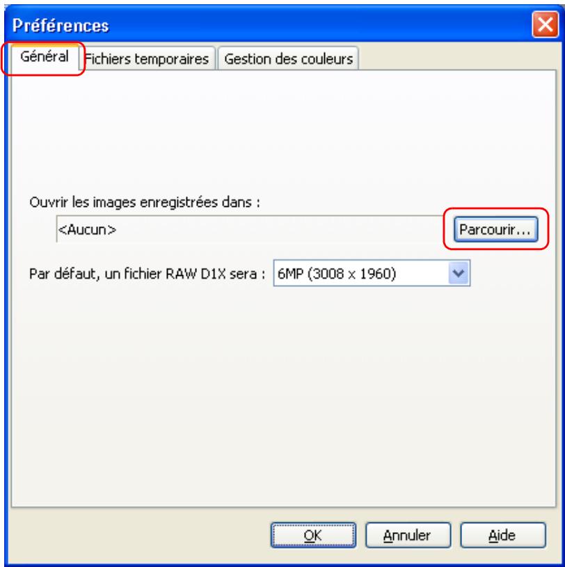 NIKON VIEW 6 - Préférences de nikon editor - 1