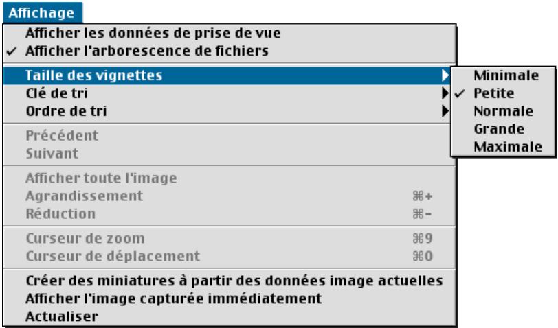 NIKON VIEW 6 - Taille des vignettes - 1