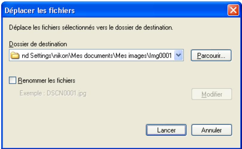 NIKON VIEW 6 - Déplacer les fichiers - 1