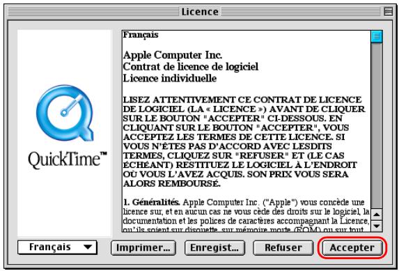 NIKON VIEW 6 - — Installation de quicktime 5 (mac OS 9. x only) - 2