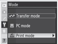 NIKON WT-3 - Selecting a Printer - 3
