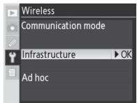 NIKON WT-3 - Wireless Menu, Page 1/2 - 2