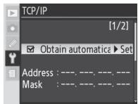 NIKON WT-3 - TCP/IP - 2