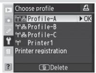 NIKON WT-3 - Viewing Profile Information - 1