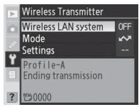 NIKON WT-3 - Menu Guide - 1