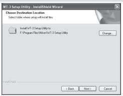 NIKON WT-3 - Click Next. - 3