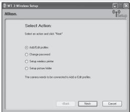 NIKON WT-3 - Connecting the USB Cable - 3