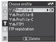 NIKON WT-3 - Choose Profile - 1