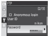 NIKON WT-3 - FTP Menu, Page 2/3 - 17