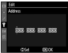 NIKON WT-4 - TCP/IP Menu, Page 2/2 - 5