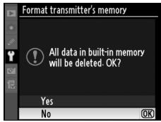 NIKON WT-4 - Format Transmitter's Memory - 1