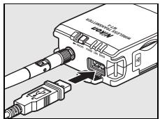 NIKON WT-4 - Connecting to the Computer - 1