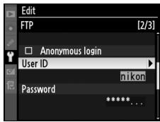 NIKON WT-4 - FTP Menu, Page 2/3 - 9