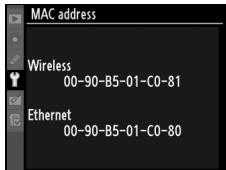 NIKON WT-4 - MAC Address - 1