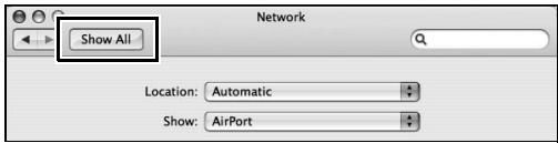 NIKON WT-4 - Click [Show All] to return to the System Preferences dialog. - 1