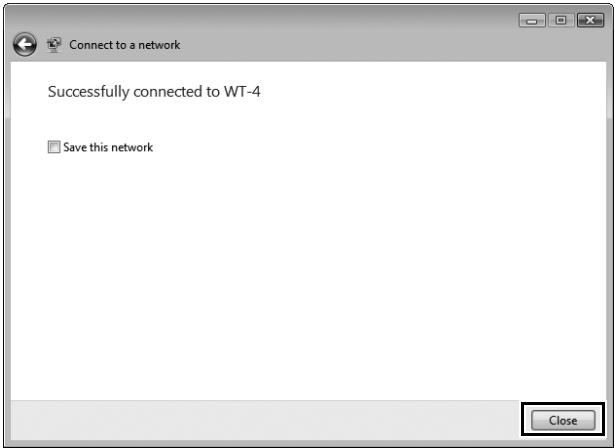 NIKON WT-4 - Click [Close]. - 1