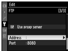 NIKON WT-4 - FTP Menu, Page 3/3 - 3