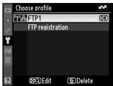 NIKON WT-4 - Connecting to the ftp Server - 5