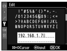 NIKON WT-4 - FTP Menu, Page 3/3 - 7