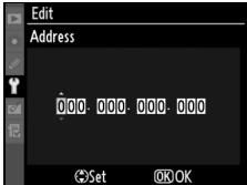 NIKON WT-4 - TCP/IP Menu, Page 1/2 - 5