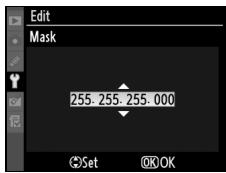 NIKON WT-4 - TCP/IP Menu, Page 1/2 - 15