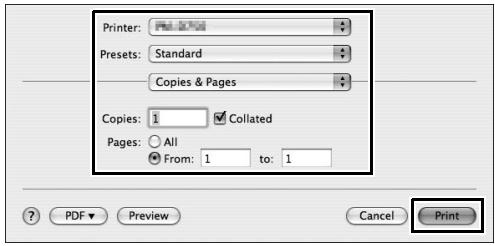 NIKON WT-4 - Choose a printer and click [Next]. - 3