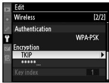 NIKON WT-4 - Return to wireless menu (2/2). - 2